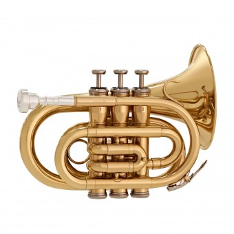 Elkhart 100PKT Pocket Trumpet Outfit