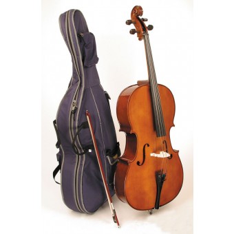 4/4 Size Stentor Student 1 Cello Outfit - 1102A2 