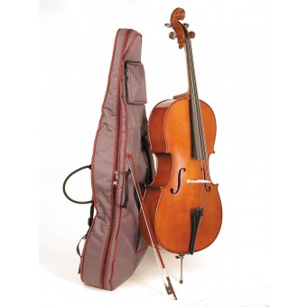 1/2 Size Stentor Student 2 Cello Outfit - 1108E