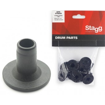 10 x 8mm Nylon Cymbal Supports by Stagg - DPR-CYS830