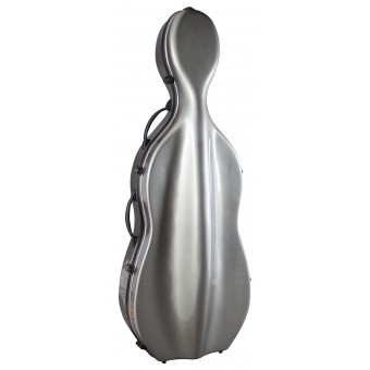 4/4 Size Cello Fibreglass Hardcase in Grey 5.7kg - 1866GY