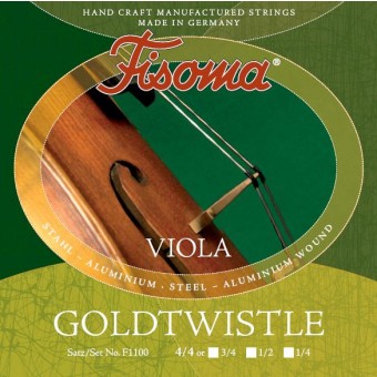 14 - 16" Viola A String by Lenzner Goldtwistle - F1101