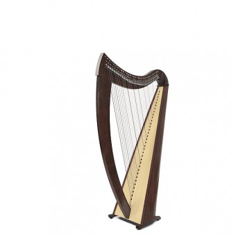 Camac Harps JANET-NWN Natural Walnut Janet Lever Harp- inc delivery to Scottish Postcodes Only