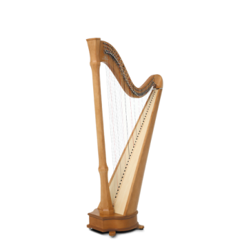 Camac Harps MADEMOISELLE-NM Natural Maple Mademoiselle Lever Harp - inc delivery to Scottish Postcodes Only