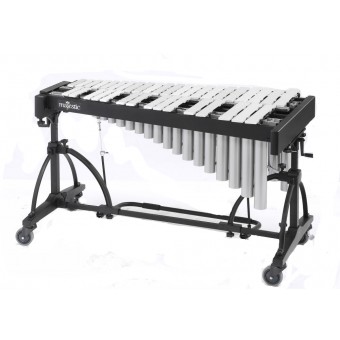 Majestic 3.0 Octave Vibraphone with Motor and Silver Anodized Notebars F3-F6 - V7530S