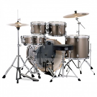Mapex Venus Fusion Drum Kit inc Hardware and Cymbals in Copper Metallic- VE5044FTC-VX