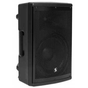 Powered 12" Speaker with 150w inc Bluetooth and UHF Radio Microphone by Stagg - AS12BUK