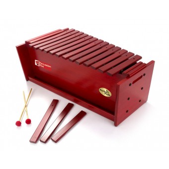 Percussion Plus PP028 Classic Red Box bass xylophone - chromatic half