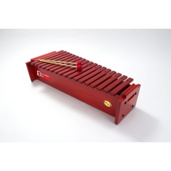 Percussion Plus PP088 Classic Red Box Tenor Diatonic Xylophone