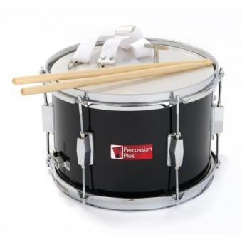 Percussion Plus PP786-BK Junior Marching Drum - Black