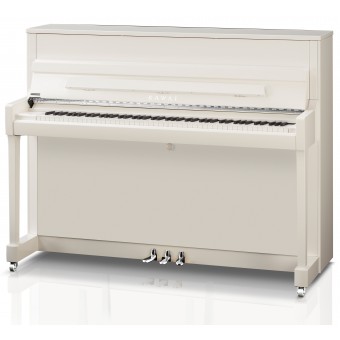 Kawai K200 ANYTIME ATX4 Polished White with Silver Fittings