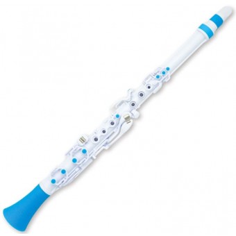 Nuvo Clarineo 2.0 Outfit White with Blue Trim - N120CLBL