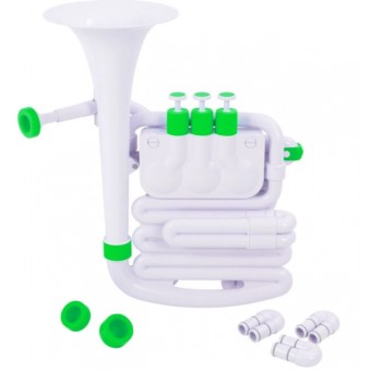 Nuvo jHorn Outfit White with Green Trim -  N610JHWGN