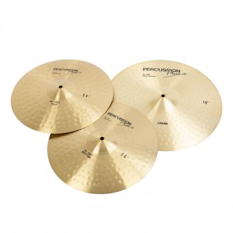 Percussion Plus PP298295 cymbal 3 pack