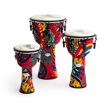 Percussion Plus PP6664 Slap Djembe Pack - mechanically tuned - 3 pack