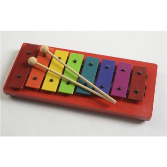Percussion Plus PP945 Red Diatonic Colour and Play Glockenspiel