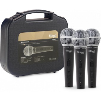 Stagg SDM50-3 Microphone Pack