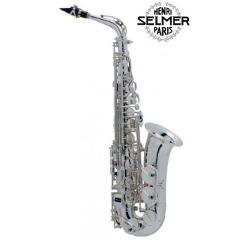 Selmer SA80 II Alto Saxophone Outfit in Silverplate