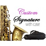 Signature Custom Raw XS Brass Alto Saxophone Outfit 37SC-A569BXS