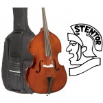 Stentor 1950C Student  3/4 Size (Three Quarter Size) Double Bass Outfit