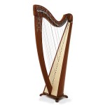 Camac Harps KORRIGAN38-MH Mahogany 38 String Korrigan Lever Harp - inc delivery to Scottish Postcodes Only