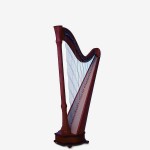 Camac Harps MADEMOISELLE-WN Walnut Mademoiselle Lever Harp - inc delivery to Scottish Postcodes Only