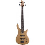 3/4 Size Bass Guitar in Natural Satin by Stagg  - BC300 3/4 NS
