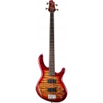 Cort ACTION DLX Plus Bass Guitar -  Cherry Red Sunburst