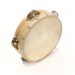 "Percussion Plus PP873 wood shell tambourine - 10"""