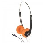 Orange Headphones