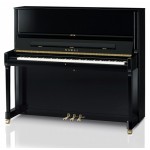 Kawai K500 Upright Piano in Black Polyester