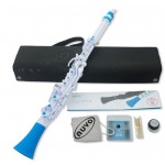 Nuvo Clarineo 2.0 Outfit White with Blue Trim - N120CLBL