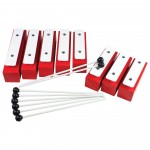 Percussion Plus PP083 8 note chime bar set supplied with 8 beaters