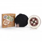 Percussion Plus 18" Bodhran with Knotwork Cross inc bag, tipper and DVD - PP1111