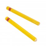 Percussion Plus PP206 Claves Pair - yellow