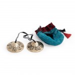 Percussion Plus PP627 Honestly Made Bronze embossed Tibetan bells - pair