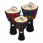Percussion Plus PP6654 Slap Djembe Pack - rope tuned - 3 pack