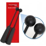 Percussion Plus PP756 Easy Grip Soft Rubber Beaters Pair