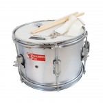 Percussion Plus PP786-SL Junior Marching Drum - Silver