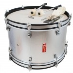 Percussion Plus PP788-SL Junior Marching Bass Drum - Silver