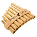 Percussion Plus PP905 pan flute with 8 notes- bamboo