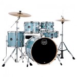 Mapex Venus Fusion Drum Kit inc Hardware and Cymbals in Aqua Blue- VE50444FTC-VJ